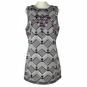 So great! Free People New Romantics Sleeveless Beaded Mini Dress Size Me…